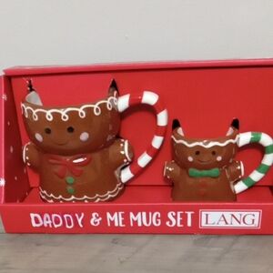 LANG Daddy & Me Mug Set New